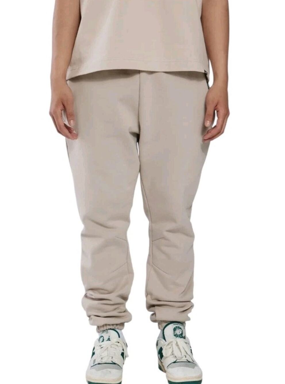 Hours Classic Sweatpants Desert Small Joggers Pull-On Drawstring Waist Pockets